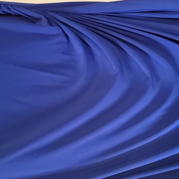 Evan Picone Blue dress sz 16 - Picture 6 of 7